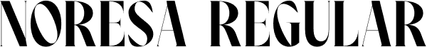 Noresa Regular font - Noresa.otf