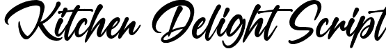 Kitchen Delight Script font - kitchen-delight-script.ttf