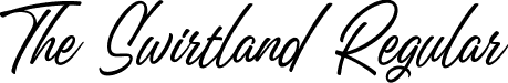 The Swirtland Regular font - TheSwirtland-Regular.ttf