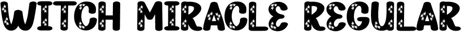 Witch Miracle Regular font - Witch-Miracle.otf