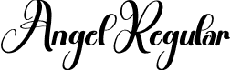 Angel Regular font - Angel.otf