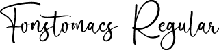 Fonstomacs Regular font - Fonstomacs.ttf