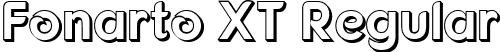 Fonarto XT Regular font - Fonarto XT.ttf