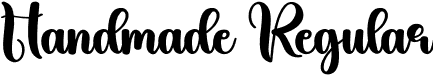 Handmade Regular font - Handmade.otf