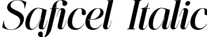 Saficel Italic font - Saficel-Italic.otf