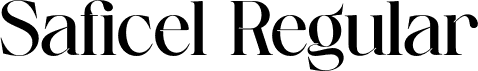 Saficel Regular font - Saficel-Regular.otf