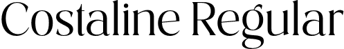 Costaline Regular font - Costaline-Regular.otf