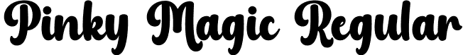 Pinky Magic Regular font - PinkyMagic.otf