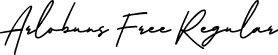 Arlobuns Free Regular font - Arlobuns Free.ttf