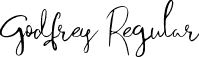 Godfrey Regular font - Godfrey-Regular.otf