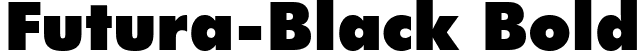 Futura-Black Bold font - unicode.futurabb.ttf