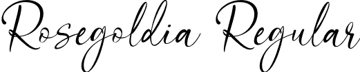 Rosegoldia Regular font - rosegoldia-0w349.otf