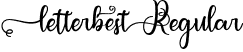 letterbest Regular font - letterbest.otf