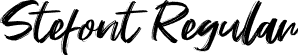 Stefont Regular font - Stefont-PK7G7.otf
