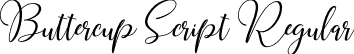 Buttercup Script Regular font - Buttercup Script.ttf