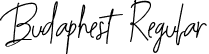 Budaphest Regular font - Budaphest.ttf