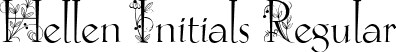 Hellen Initials Regular font - Hellen-Initials.ttf