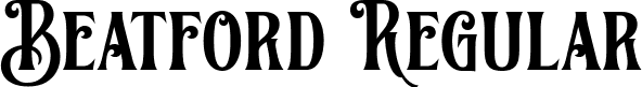 Beatford Regular font - beatford-d9wrx.ttf