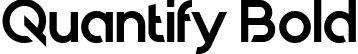 Quantify Bold font - Quantify Bold v2.6.ttf