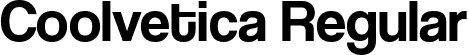 Coolvetica Regular font - coolvetica rg.ttf