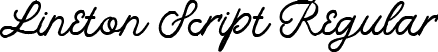 Lineton Script Regular font - lineton script.ttf