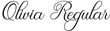 Olivia Regular font - Olivia-Regular.ttf