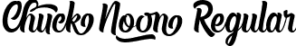 Chuck Noon Script Regular font - ChuckNoonScript-8M8RM.ttf