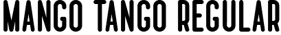 Mango Tango Regular font - MangoTango-Regular.ttf
