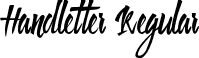 Handletter Regular font - Handletter.otf