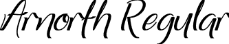 Arnorth Regular font - Arnorth 1.otf