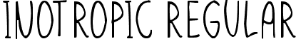 Inotropic Regular font - Inotropic.ttf