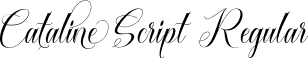 Cataline Script Regular font - Cataline Script.ttf