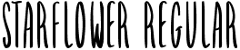 Starflower Regular font - Starflower.otf