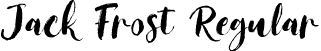 Jack Frost Regular font - Jack Frost.otf