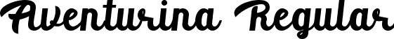 Aventurina Regular font - Aventurina.ttf