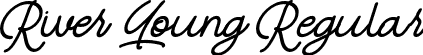River Young Regular font - River Young.otf