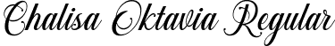 Chalisa Oktavia Regular font - Chalisa Octavia Font_D by 7NTypes.otf