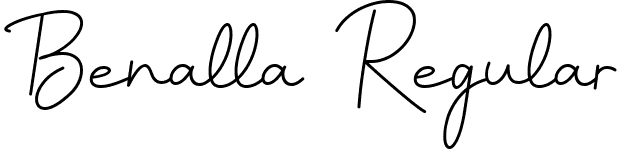 Benalla Regular font - Benalla.ttf
