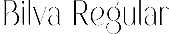 Bilva Regular font - Bilva.otf