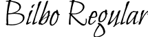 Bilbo Regular font - Bilbo-Regular.otf