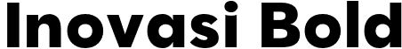 Inovasi Bold font - Inovasi Bold.otf