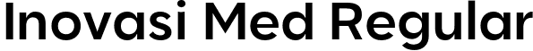 Inovasi Med Regular font - Inovasi Medium.otf