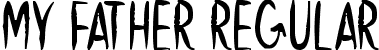 My Father Regular font - My Father.otf