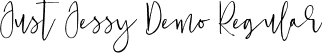 Just Jessy Demo Regular font - Just Jessy Demo.ttf