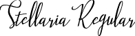 Stellaria Regular font - Stellaria.ttf