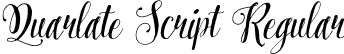 Quarlate Script Regular font - Quarlate Script.otf