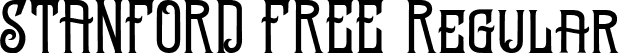 STANFORD FREE Regular font - STANFORD FREE.ttf