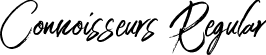 Connoisseurs Regular font - Connoisseurs.otf