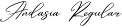 Andasia Regular font - Andasia-OXA3.otf