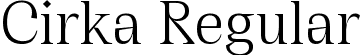 Cirka Regular font - Cirka-Variable.ttf